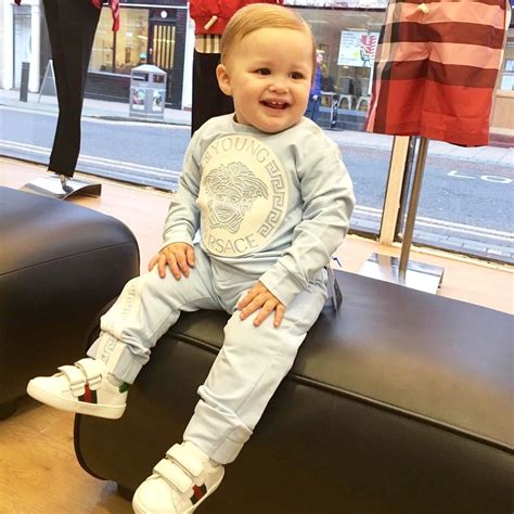 gucci toddler trainers|gucci kids tracksuit.